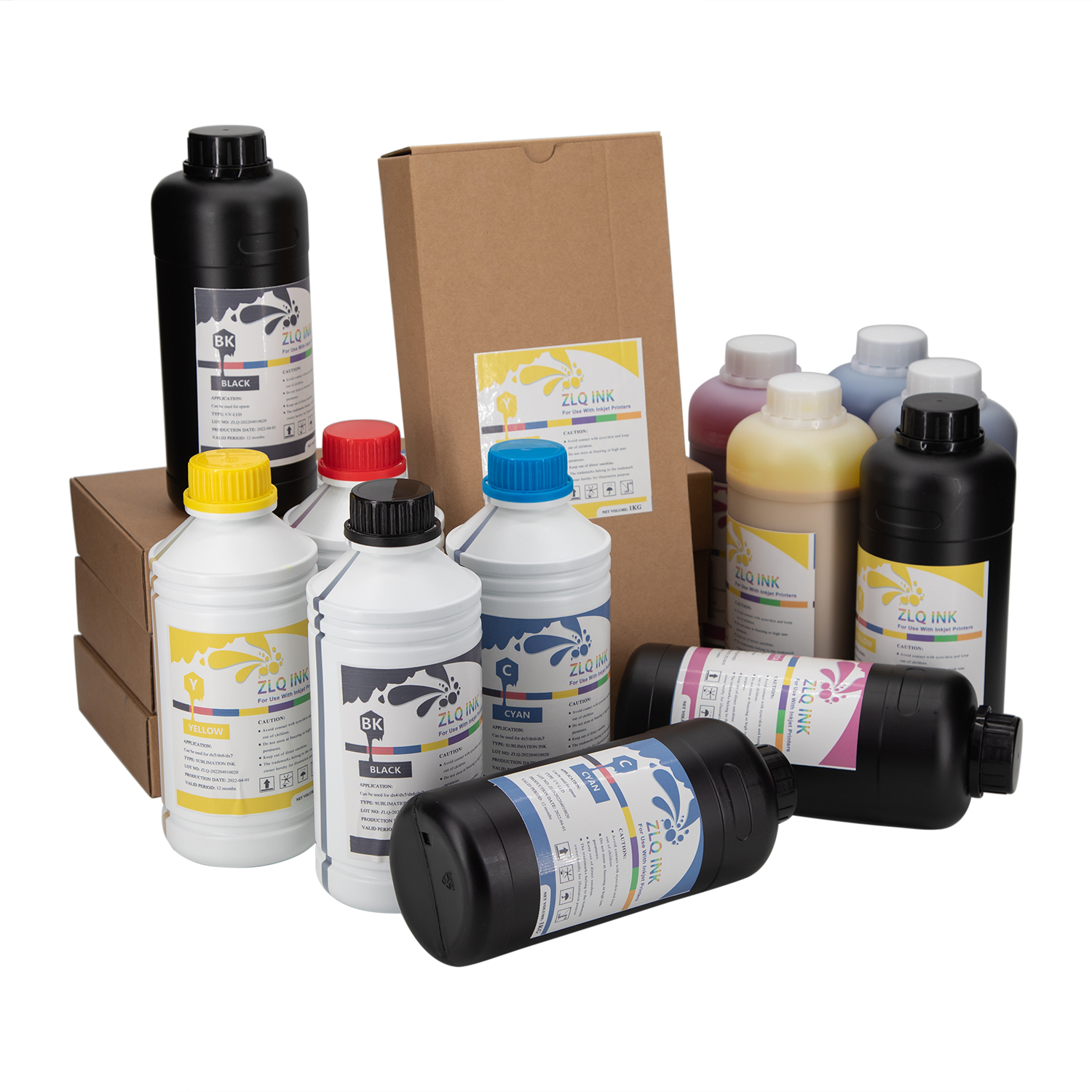 High quality Chinese made ink dye sublimation multicolor ink