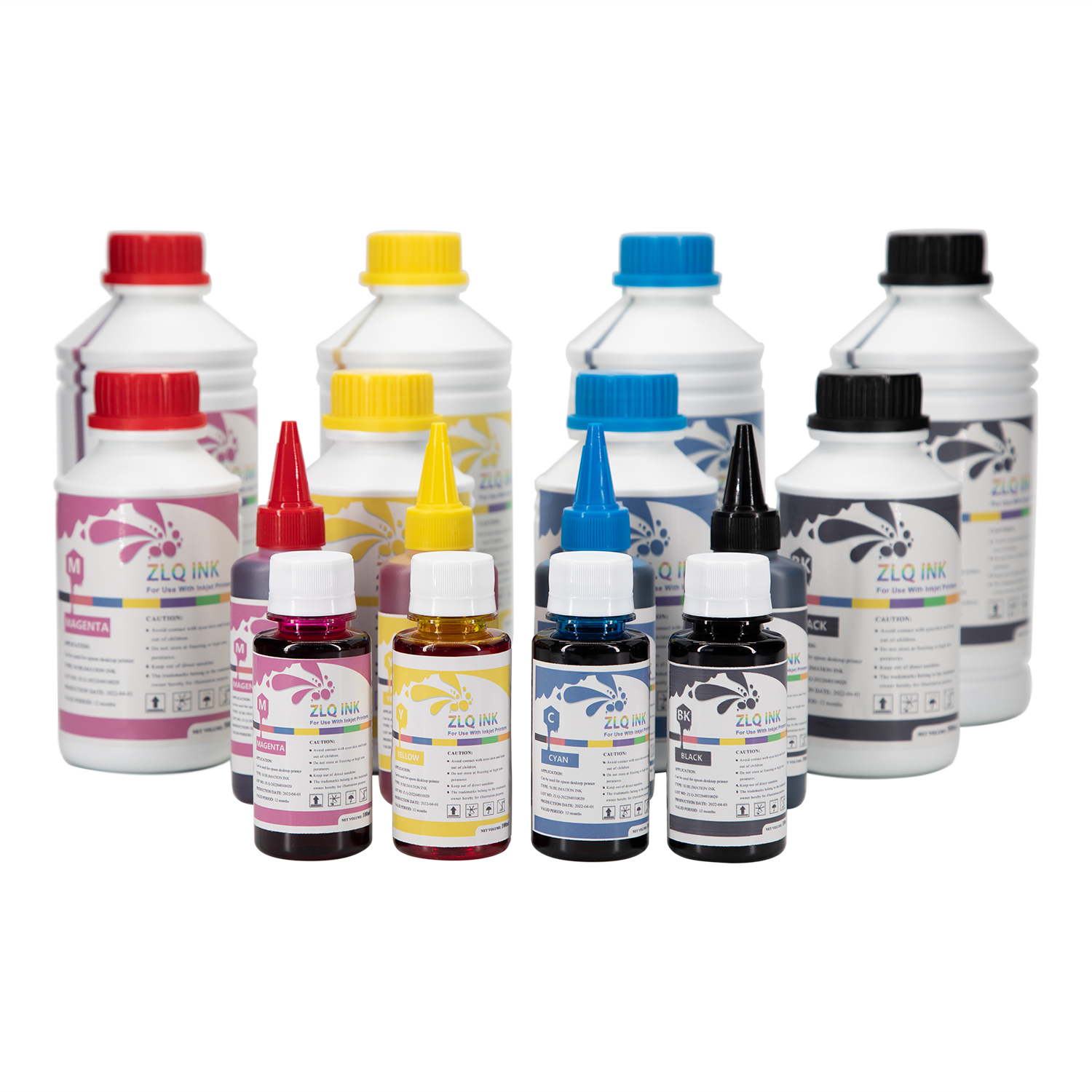 Sublimation ink for digital textile printing large format printer