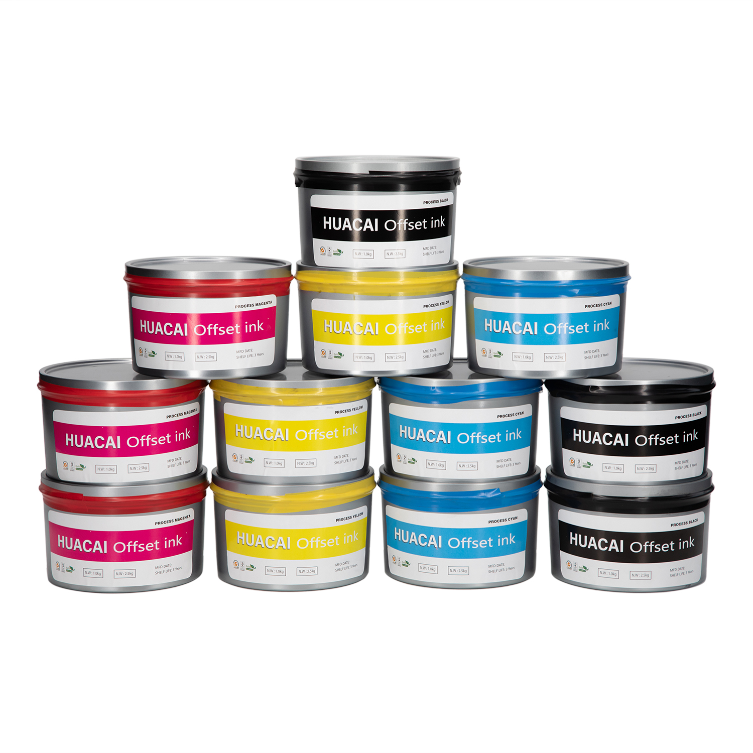 Vivid Color Pantone Offset Printing Ink Cmyk