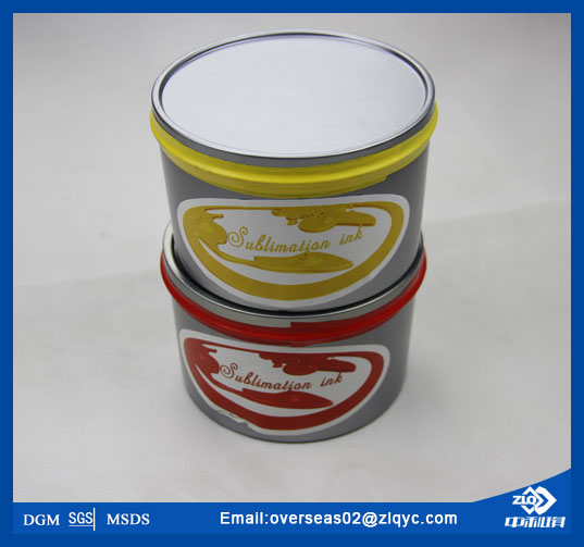 sublimation transfer ink for offset press (ZHONGLIQI)