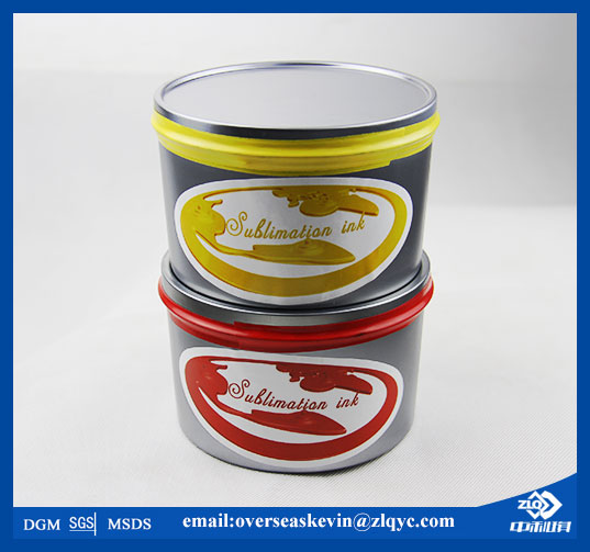 Sublimation gravure printing ink