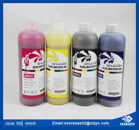 Fluorescent Dye Sublimation ink for Inkjet Printer