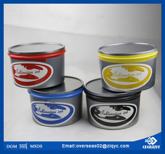 Sublimation offset printing ink for polyester fabrics
