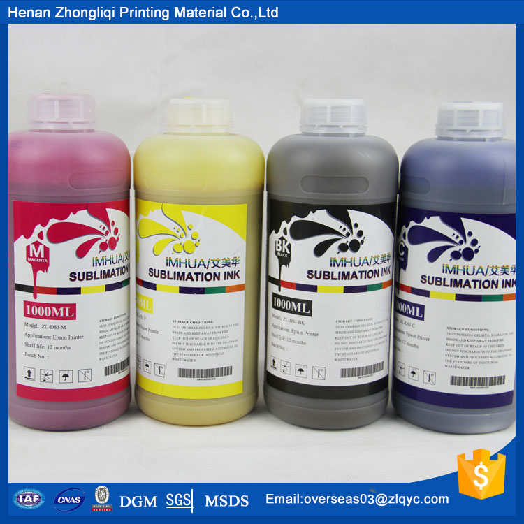 Sublimation Digital Ink For Printer With Bright Color