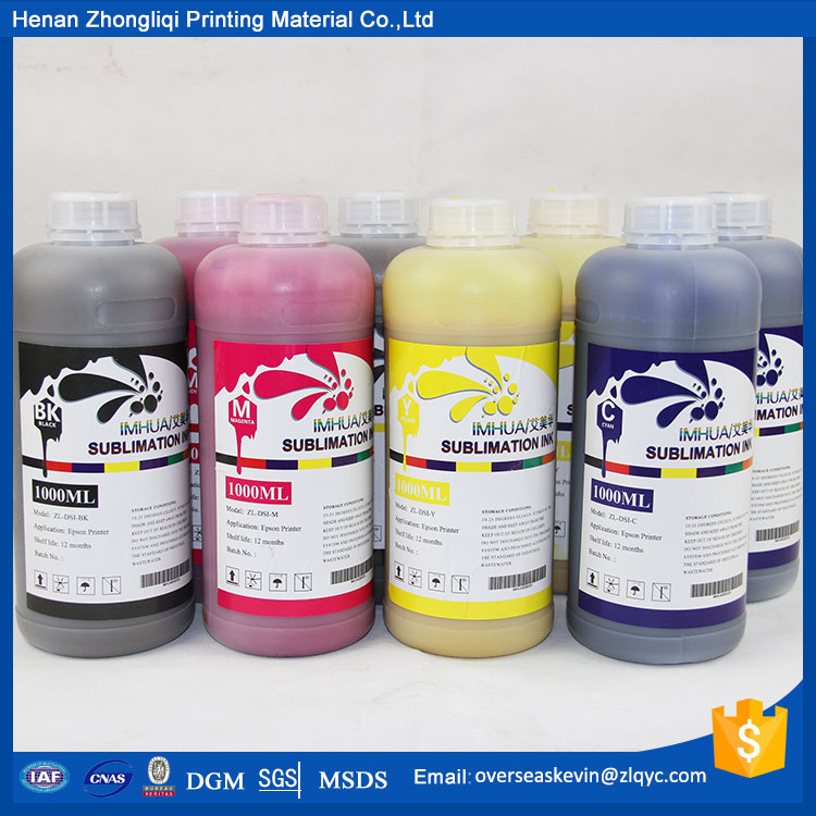 Zhongliq sublimation digital ink for Roland printer