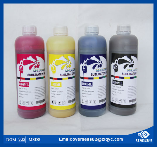 High quality dye sublimation ink for digital textile printin