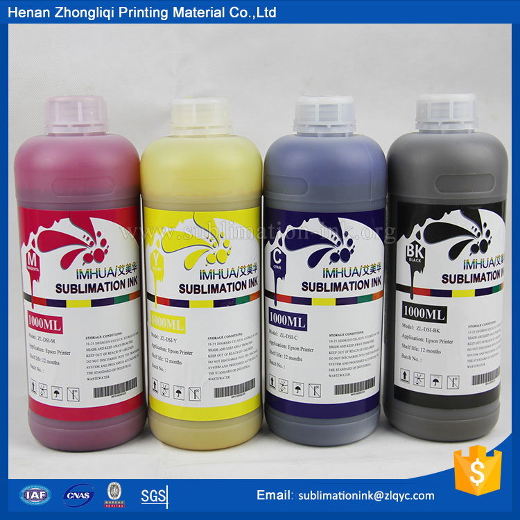 ZHONGLIQI 6 COLOR Sublimation Digital Ink