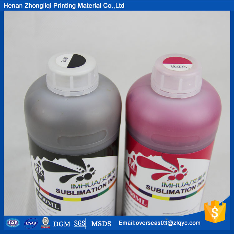 CMYK 4 Color Digital Sublimation Ink