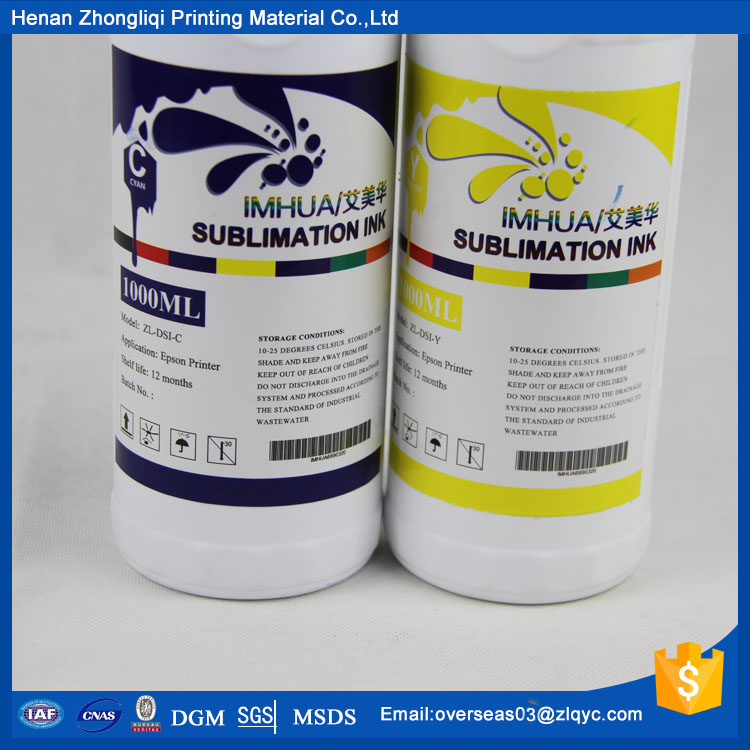 China manufacture supplier sublimatic ink