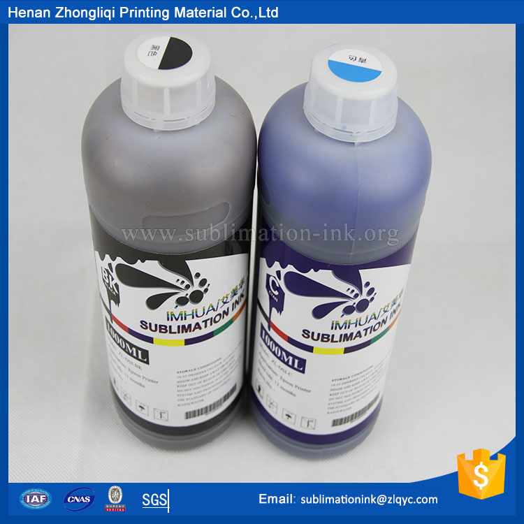 Cyan Zhongliqi Dye Sublimation Ink