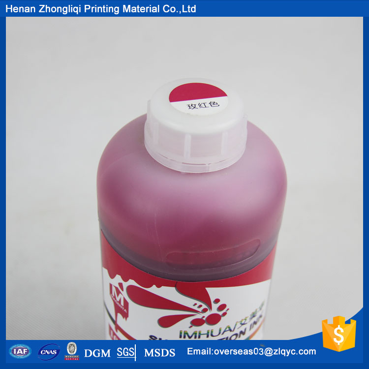 Super quality sublimation 6 color ink&8 color ink