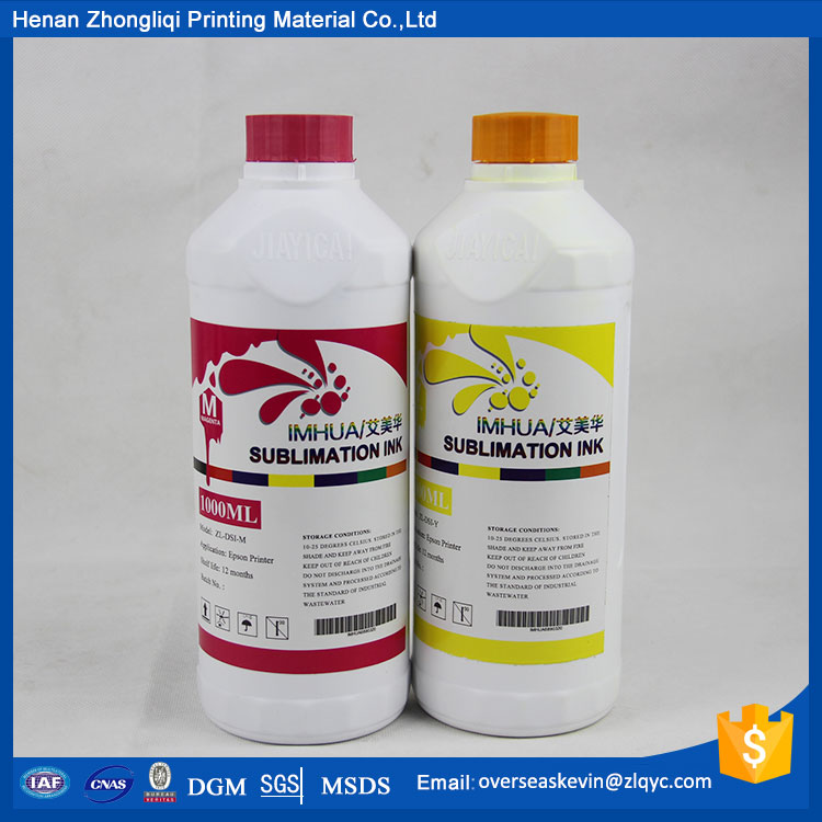 dye sublimation inkjet ink for dx5 dx7 print head