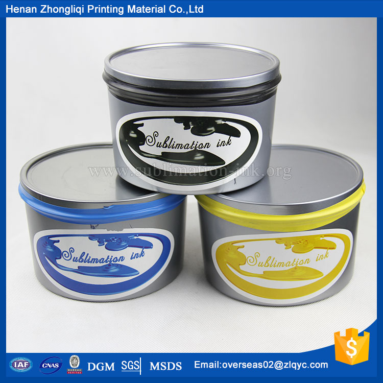 New development offset sublimation transfer printing ink