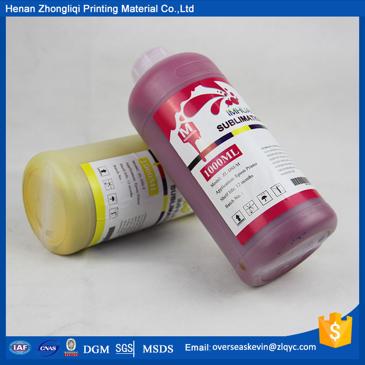 High grade digital printing sublimation ink for dx5 print he