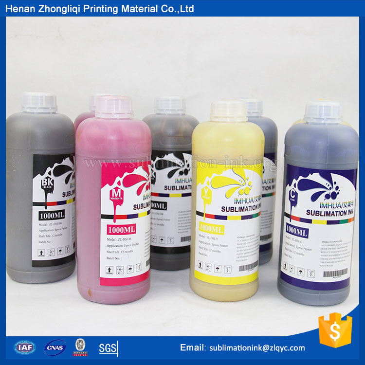 High gloss digital sublimation ink