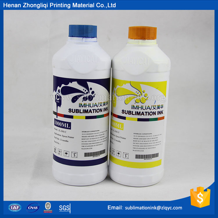 Water based liquid digital sublimation heat transfer ink